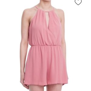 Lush Blush Keyhole Romper